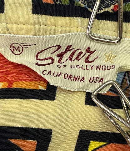 東洋エンタープライズ 半袖シャツ レーヨン 和柄 歌舞伎町 メンズ SIZE M