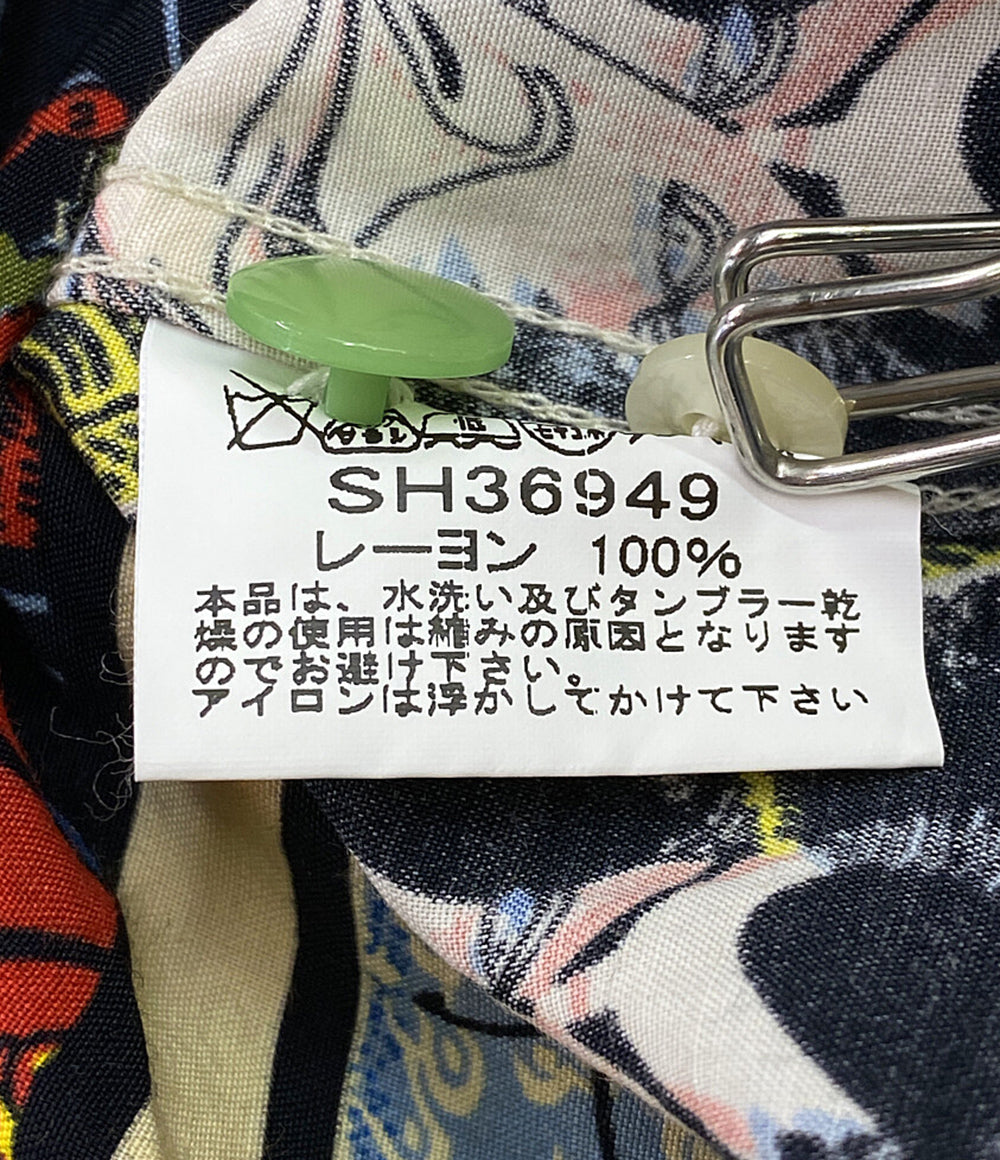 東洋エンタープライズ 半袖シャツ レーヨン 和柄 歌舞伎町 メンズ SIZE M