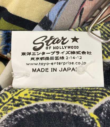 東洋エンタープライズ 半袖シャツ レーヨン 和柄 歌舞伎町 メンズ SIZE M