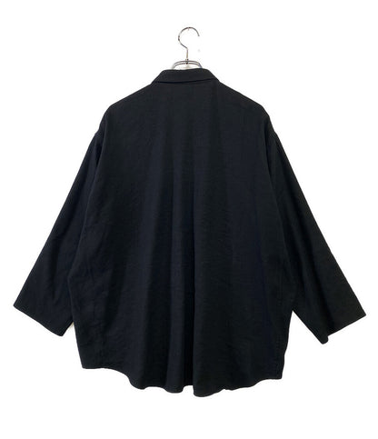 semoh セモー 長袖シャツ ワイドリネンシルクシャツ メンズ SIZE 3
