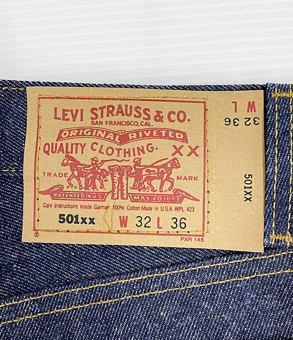 美品 LEVI’S デニムパンツ 90s 501XX USA製 デッドストック Rタグ メンズ SIZE W32 L36 リーバイス