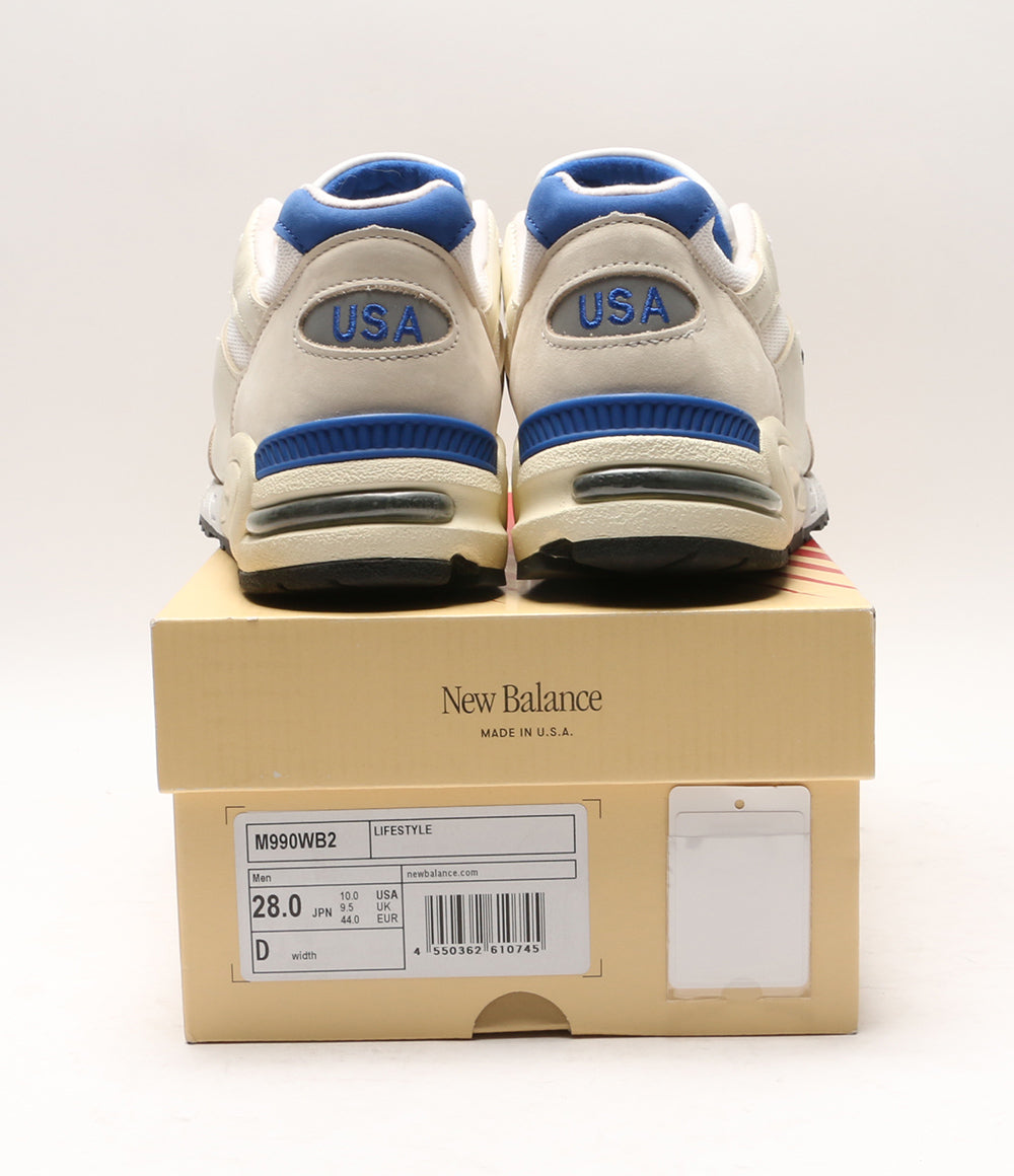 new balance スニーカー M990WB2 メンズ SIZE 28cm ニューバランス
