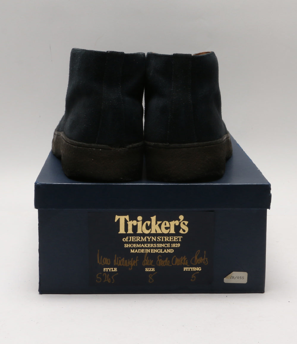 TRICKER’S トリッカーズ MUD GUARD CHUKKA 5265AS ネイビー メンズ SIZE 8
