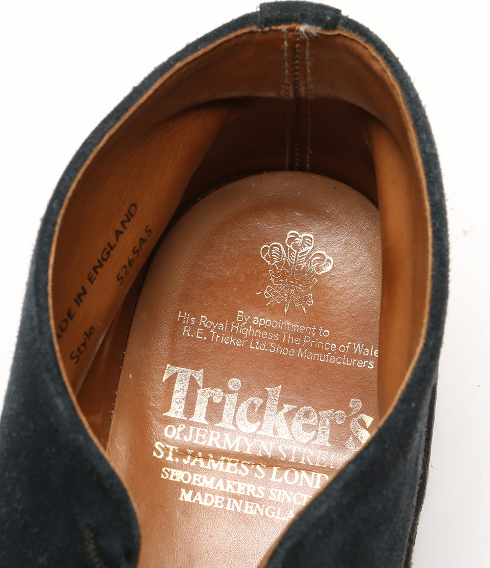 TRICKER’S トリッカーズ MUD GUARD CHUKKA 5265AS ネイビー メンズ SIZE 8