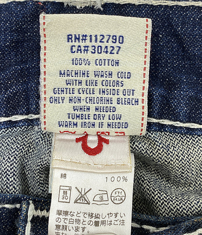 トゥルーレリジョン  デニムパンツ USA製 billy big t ストーレート 白太ステッチ      メンズ SIZE 28  True religion