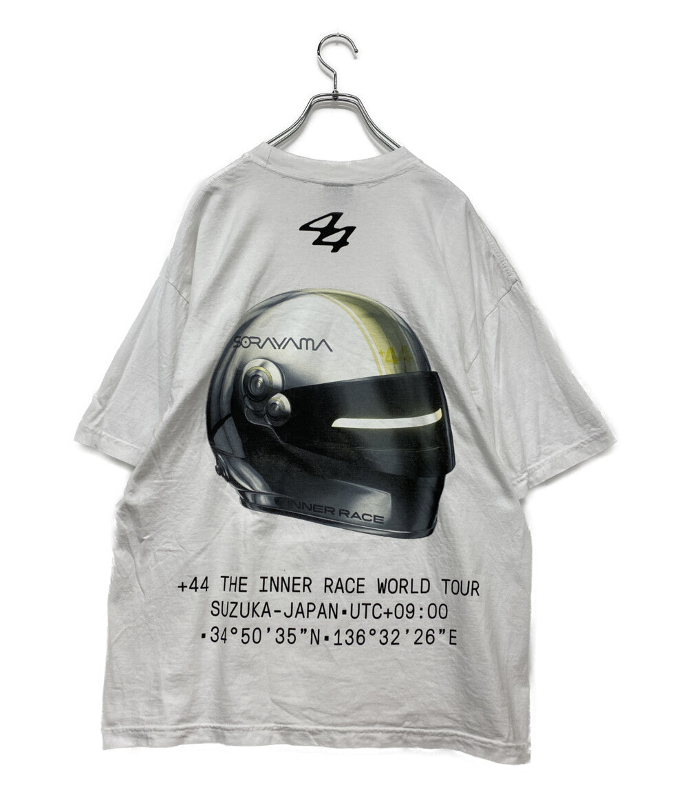 Hajime Sorayama +44 ハジメソラヤマ+44 半袖Ｔシャツ HELMET T ホワイト メンズ SIZE L
