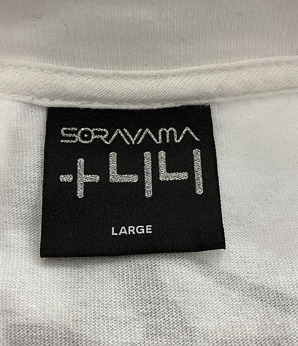 Hajime Sorayama +44 ハジメソラヤマ+44 半袖Ｔシャツ HELMET T ホワイト メンズ SIZE L