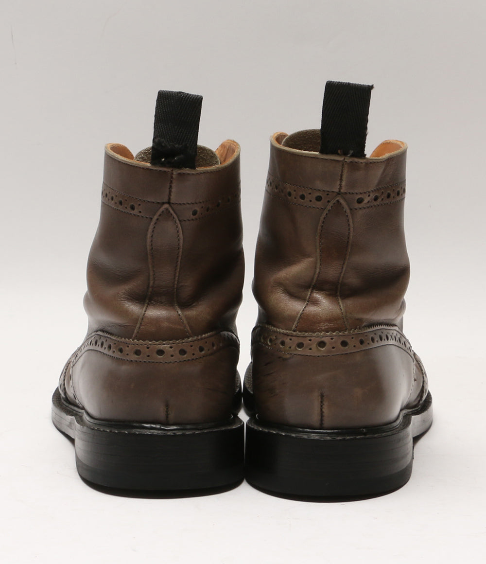 トリッカーズ カントリーブーツ ウイングチップ   MALTON      メンズ SIZE 9  TRICKER’S
