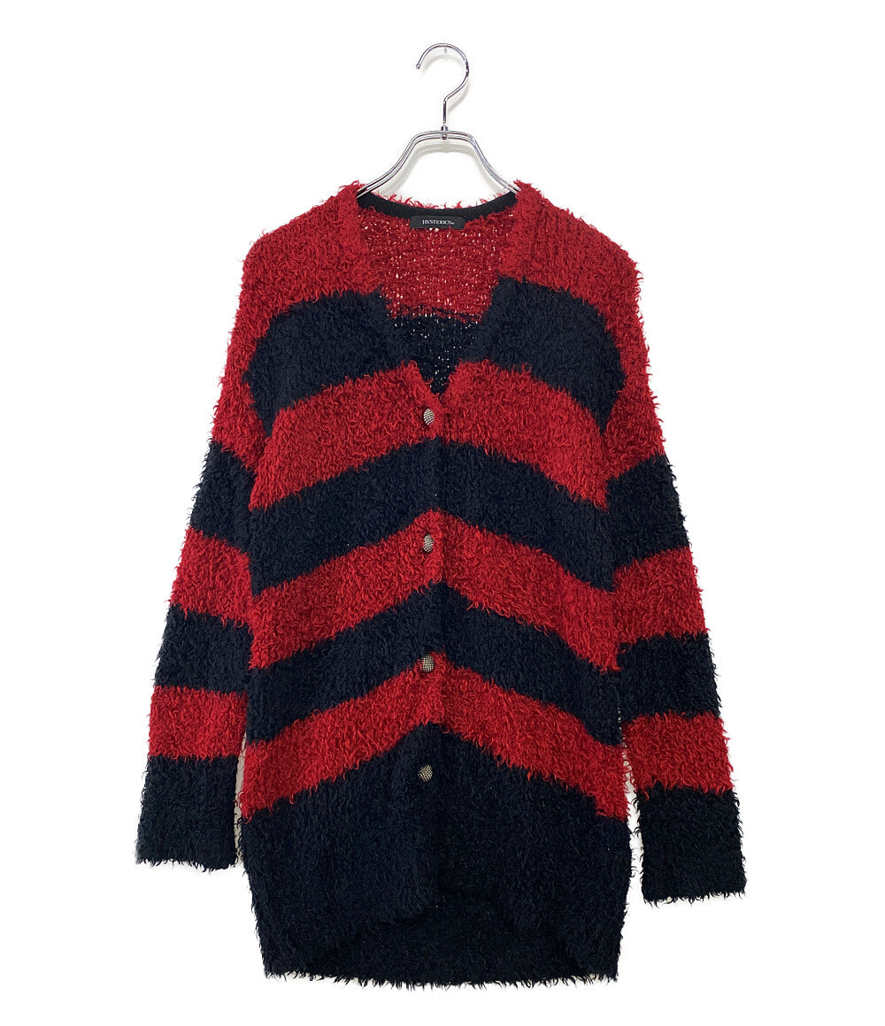 HYSTERICS カーディガン モヘア ボーダー メンズ SIZE FREE ヒステリックス
