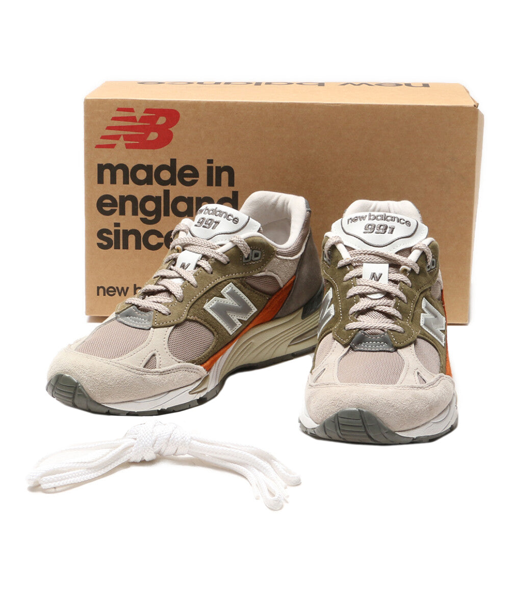 ニューバランス スニーカー M991NGO ヌ ブロック タン カーキ メンズ SIZE USA 8.5 new balance