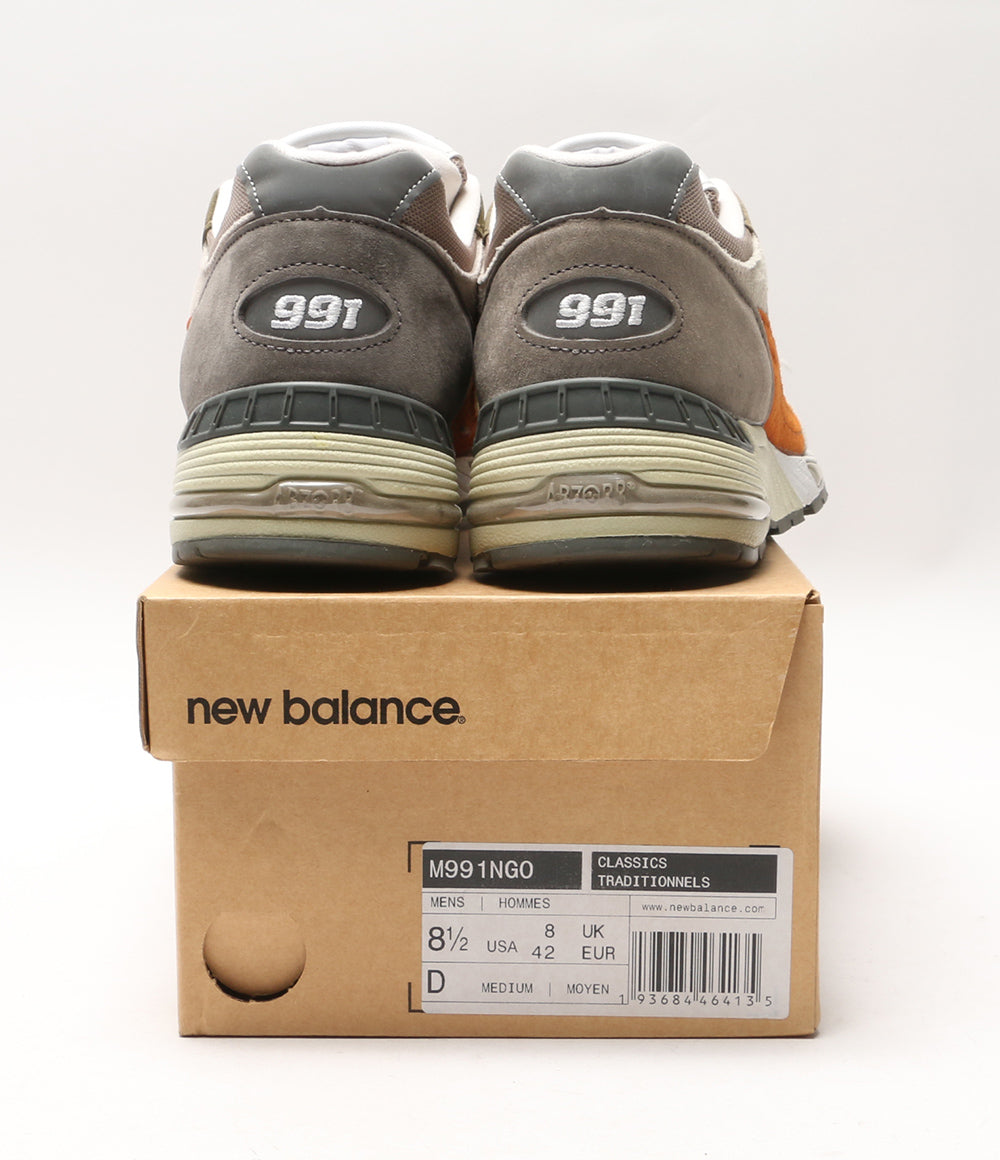 ニューバランス スニーカー M991NGO ヌ ブロック タン カーキ メンズ SIZE USA 8.5 new balance