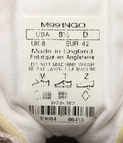 ニューバランス スニーカー M991NGO ヌ ブロック タン カーキ メンズ SIZE USA 8.5 new balance