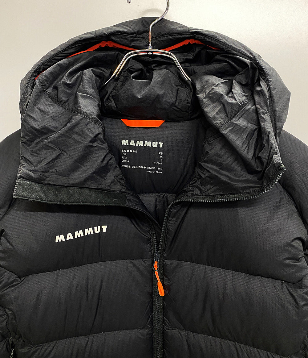 MAMMUT ダウンジャケット Meron in Hooded Jacket ブラック メンズ SIZE XS マムート