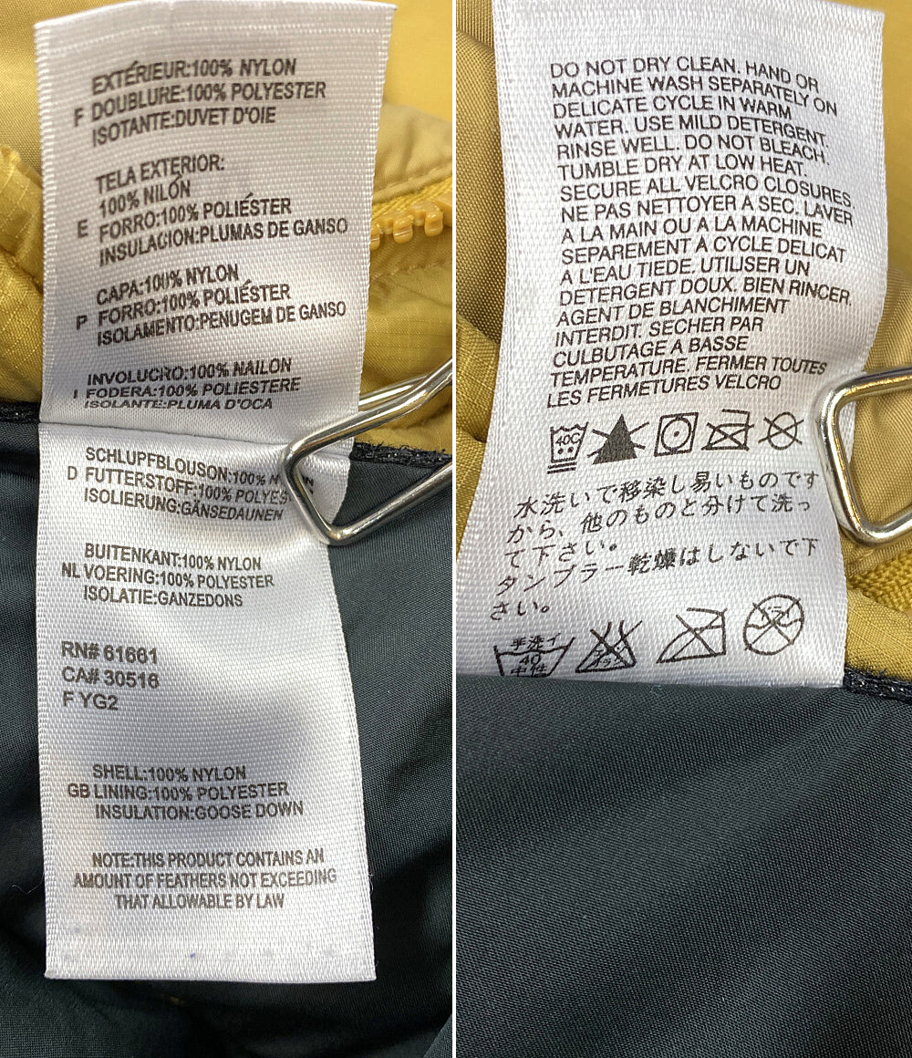 THE NORTH FACE ダウンジャケット ヌプシ センターロゴ ND00360 メンズ SIZE M 28921