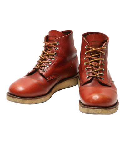 レッドウィング ブーツ 6インチ クラシックラウンド 8166 メンズ SIZE 26cm RED WING