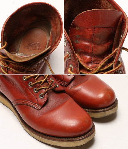 レッドウィング ブーツ 6インチ クラシックラウンド 8166 メンズ SIZE 26cm RED WING