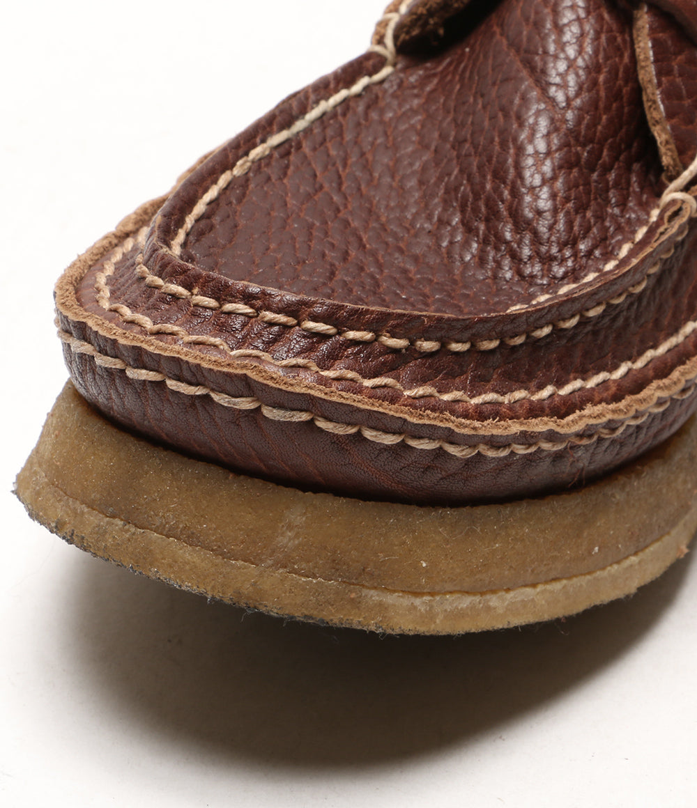 ビズビム  ブーツ レザー モカシン ブラウン      メンズ SIZE -  VIsvim