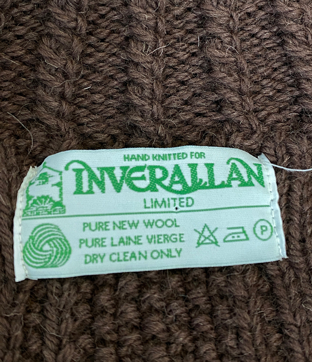 インバーアラン 美品 カーディガン ARAN メンズ SIZE - INVERALLAN