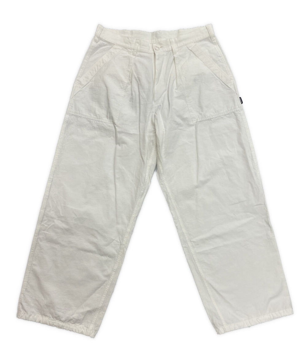 NEIGHBORHOOD パンツ WIDE BAKER PANTS ホワイト 25SS メンズ SIZE L ネイバーフッド