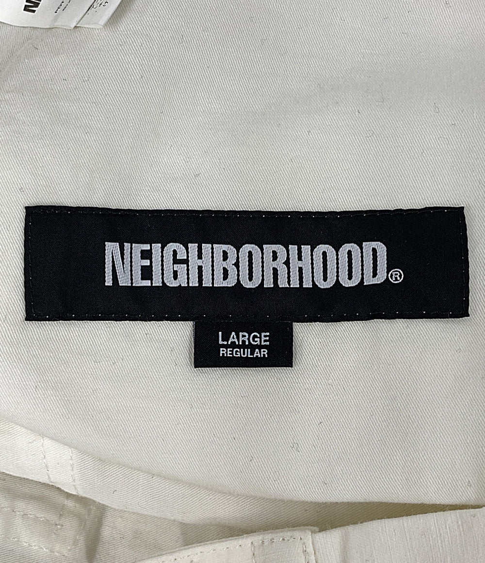 NEIGHBORHOOD パンツ WIDE BAKER PANTS ホワイト 25SS メンズ SIZE L ネイバーフッド