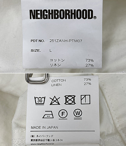 NEIGHBORHOOD パンツ WIDE BAKER PANTS ホワイト 25SS メンズ SIZE L ネイバーフッド