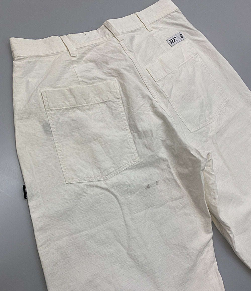 NEIGHBORHOOD パンツ WIDE BAKER PANTS ホワイト 25SS メンズ SIZE L ネイバーフッド