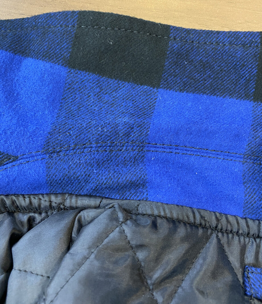 TMT コーチジャケット バッファローチェック ブルー 24AW メンズ SIZE XL ティーエムティー