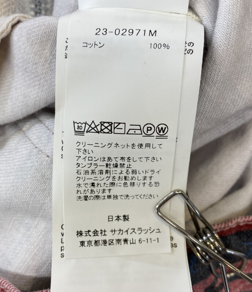 sacai ブルゾン 総柄 Eric Haze Denim Blouson 23SS 23-02971M メンズ SIZE 2 サカイ