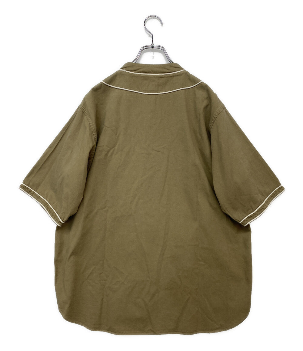 NIGEL CABOURN ベースボールシャツ 8044-00-11003 メンズ SIZE 48 ナイジェルケーボン