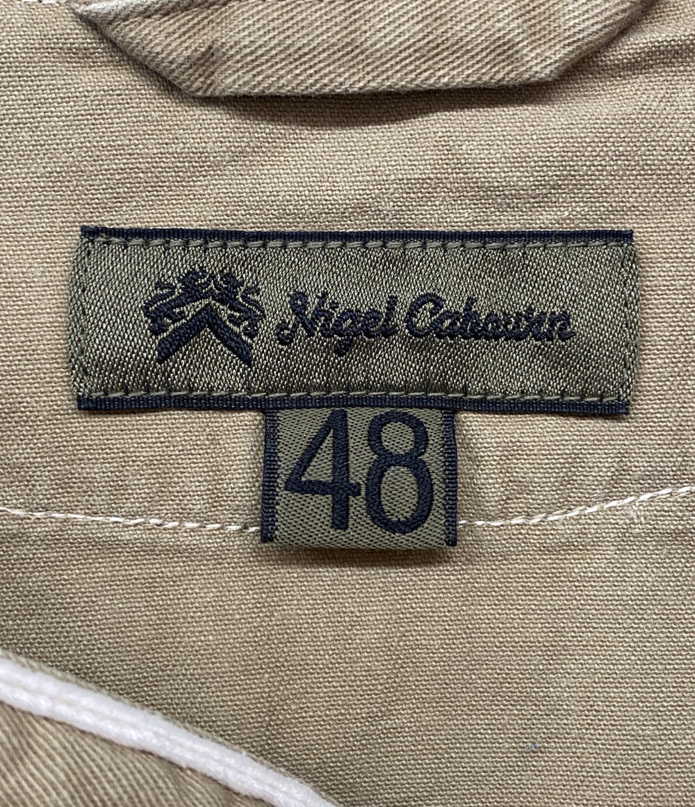 NIGEL CABOURN ベースボールシャツ 8044-00-11003 メンズ SIZE 48 ナイジェルケーボン