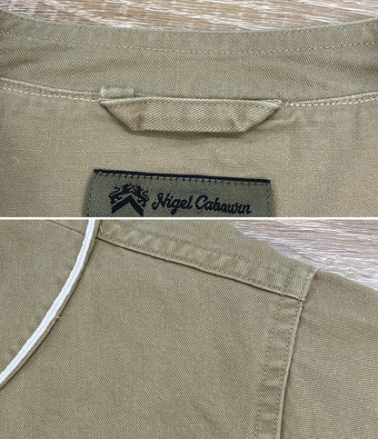 NIGEL CABOURN ベースボールシャツ 8044-00-11003 メンズ SIZE 48 ナイジェルケーボン