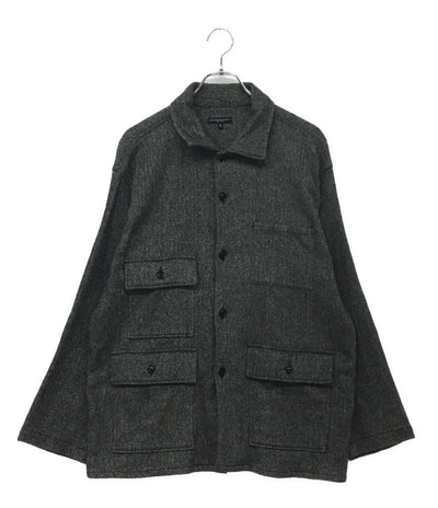 ENGINEERED GARMENTS ジャケット BA SHIRT JACKET POLY WOOL HERRINGBONE メンズ SIZE S エンジニアードガーメンツ