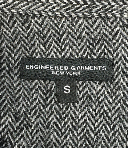 ENGINEERED GARMENTS ジャケット BA SHIRT JACKET POLY WOOL HERRINGBONE メンズ SIZE S エンジニアードガーメンツ