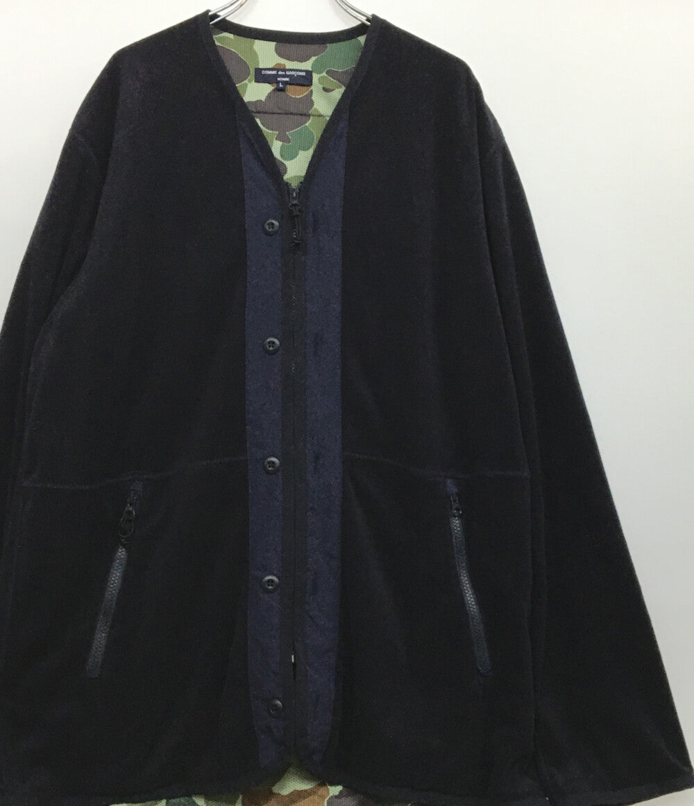 コムデギャルソンオム カーディガン ネイビー HM-T015 メンズ SIZE L COMME des GARCONS HOMME