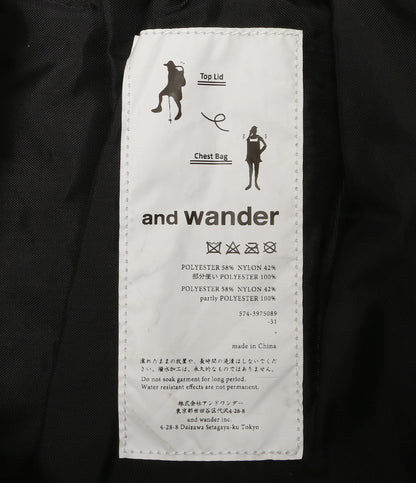 アンドワンダー リュック ECOPAK 30L メンズ and wander