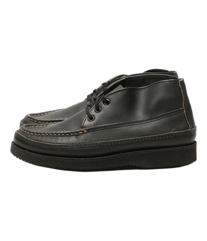 ラッセルモカシン チャッカブーツ ブラック メンズ SIZE 8 RUSSELL MOCCASIN