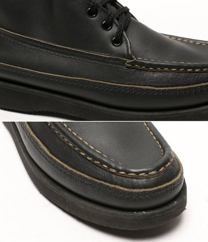 ラッセルモカシン チャッカブーツ ブラック メンズ SIZE 8 RUSSELL MOCCASIN