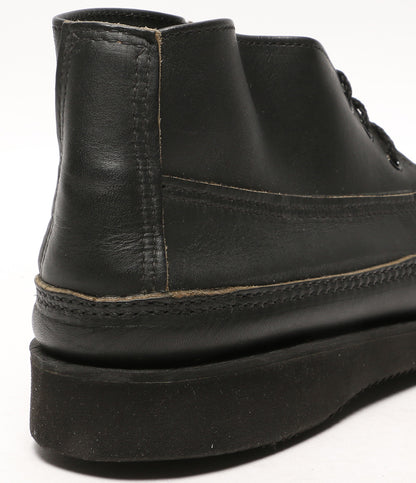 ラッセルモカシン チャッカブーツ ブラック メンズ SIZE 8 RUSSELL MOCCASIN