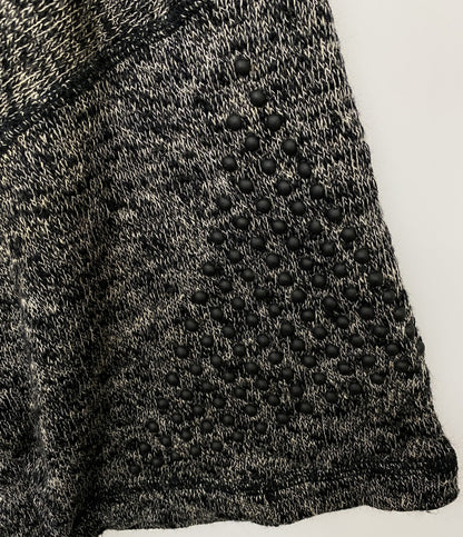 ISSEY MIYAKE MEN ニット 80s 筆タグ 立体加工 半袖ニット メンズ SIZE F イッセイミヤケ メン