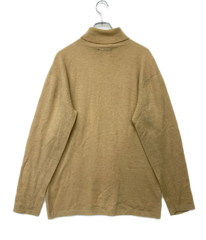 YOHJI YAMAMOTO POUR HOMME ニット 80s 丸ロゴ ベージュ メンズ SIZE M ヨウジヤマモトプールオム