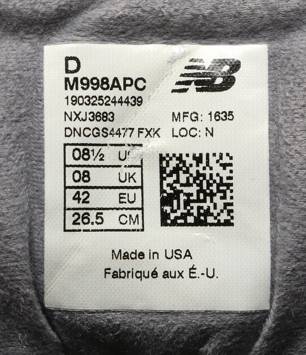 new balance スニーカー M998APC メンズ SIZE 26.5cm ニューバランス