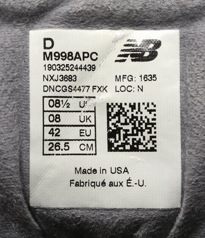 new balance スニーカー M998APC メンズ SIZE 26.5cm ニューバランス
