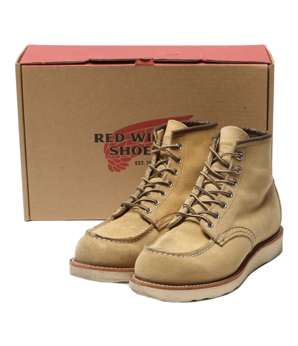 RED WING ブーツ classic moc toe ベージュ 8833 メンズ SIZE 25.5cm レッドウィング