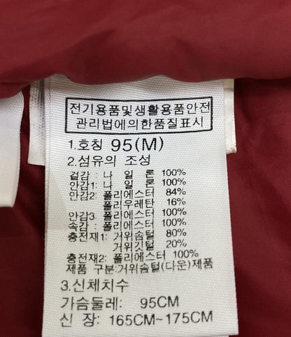 THE NORTH FACE ダウンジャケット NJ1DJ66C レッド メンズ SIZE M ザ・ノース・フェイス
