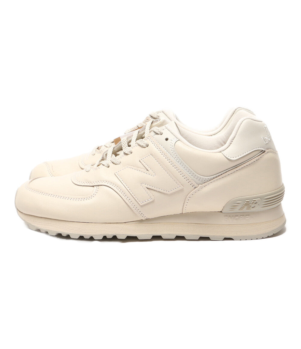 美品 new balance スニーカー OFF WHITE LEATHER OU576OW メンズ SIZE USA 9 ニューバランス