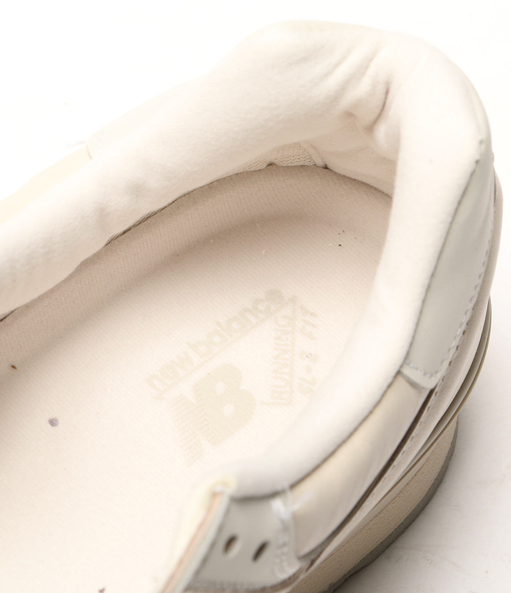 美品 new balance スニーカー OFF WHITE LEATHER OU576OW メンズ SIZE USA 9 ニューバランス