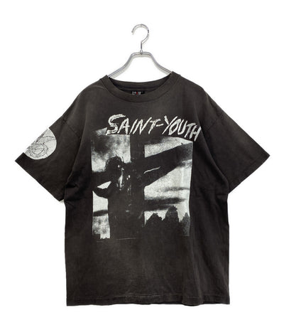 SAINT MICHAEL 半袖Ｔシャツ ヴィンテージ加工Tee 22SS メンズ SIZE L セントマイケル