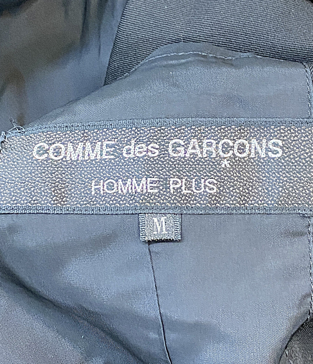 COMME des GARCONS HOMME PLUS 短丈テーラードジャケット ブラック 90ss PJ-11010M メンズ SIZE M コムデギャルソンオムプリュス
