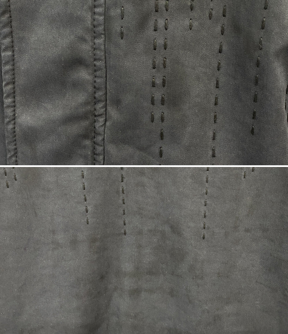 DENHAM ジップブルゾン コットン ネイビー メンズ SIZE S デンハム