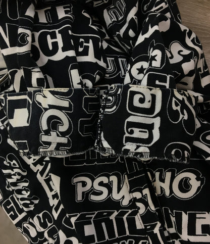 Supreme × HYSTERIC GLAMOUR ヒステリックグラマー ワークジャケット テキスト メンズ SIZE M シュプリーム
